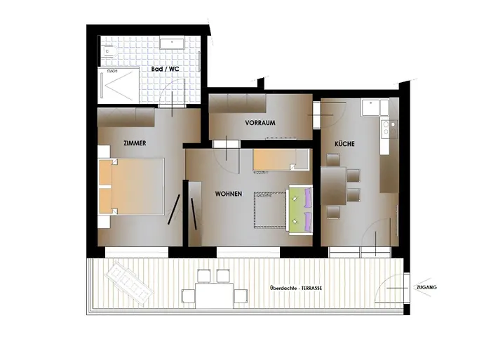 Glueck Auf By Interhome Lejlighed Mittersill